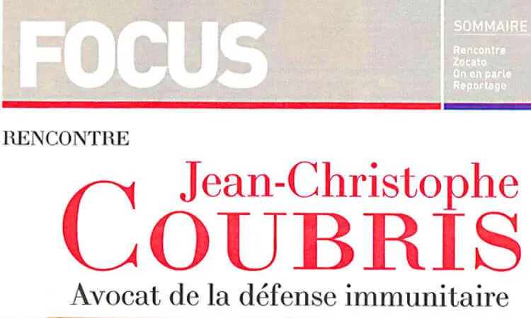 Maître Jean-Christophe COUBRIS, avocat de la défense immunitaire - Avocats Coubris & Associés